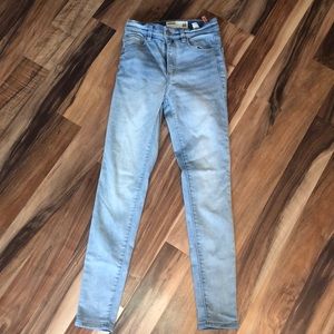 Garage High Waisted Skinny Jeans